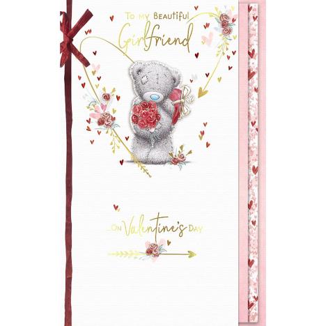 Beautiful Girlfriend Handmade Me to You Bear Valentine's Day Card £4.99